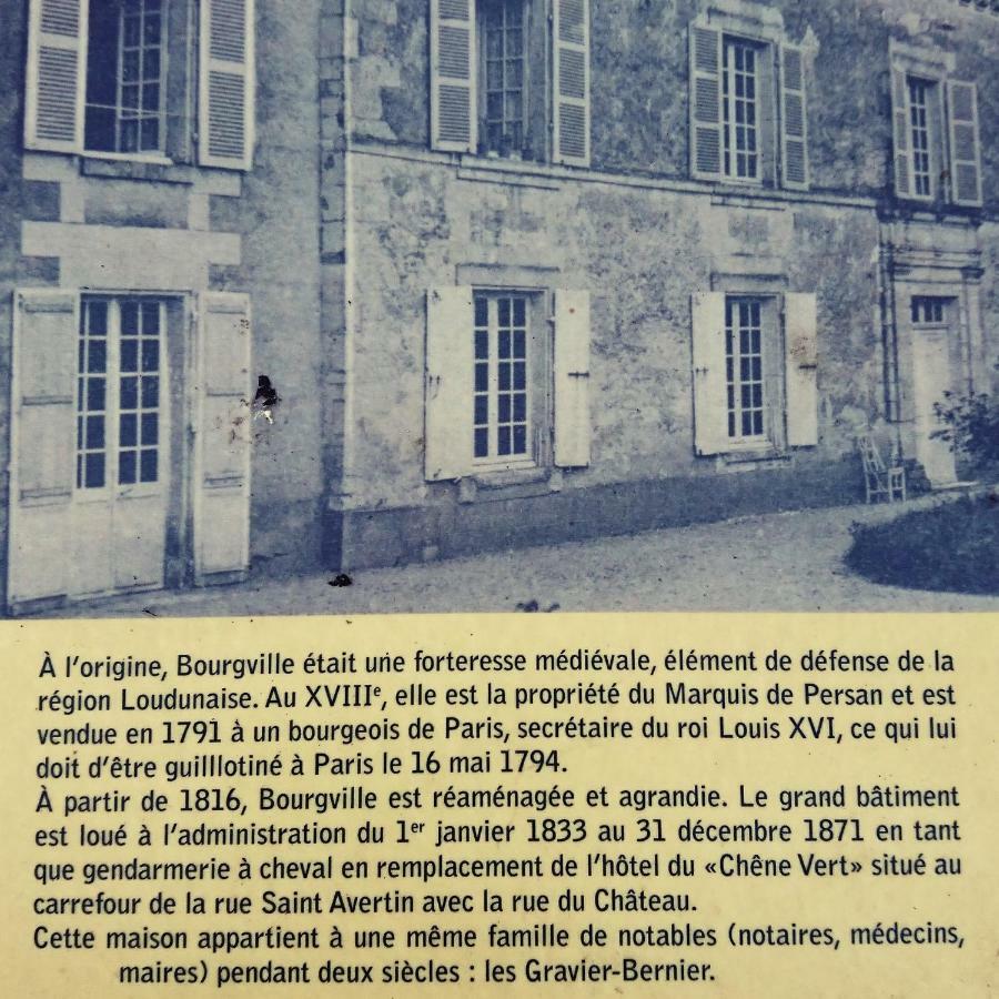 Domaine De Bourgville Monts-sur-Guesnes Екстериор снимка